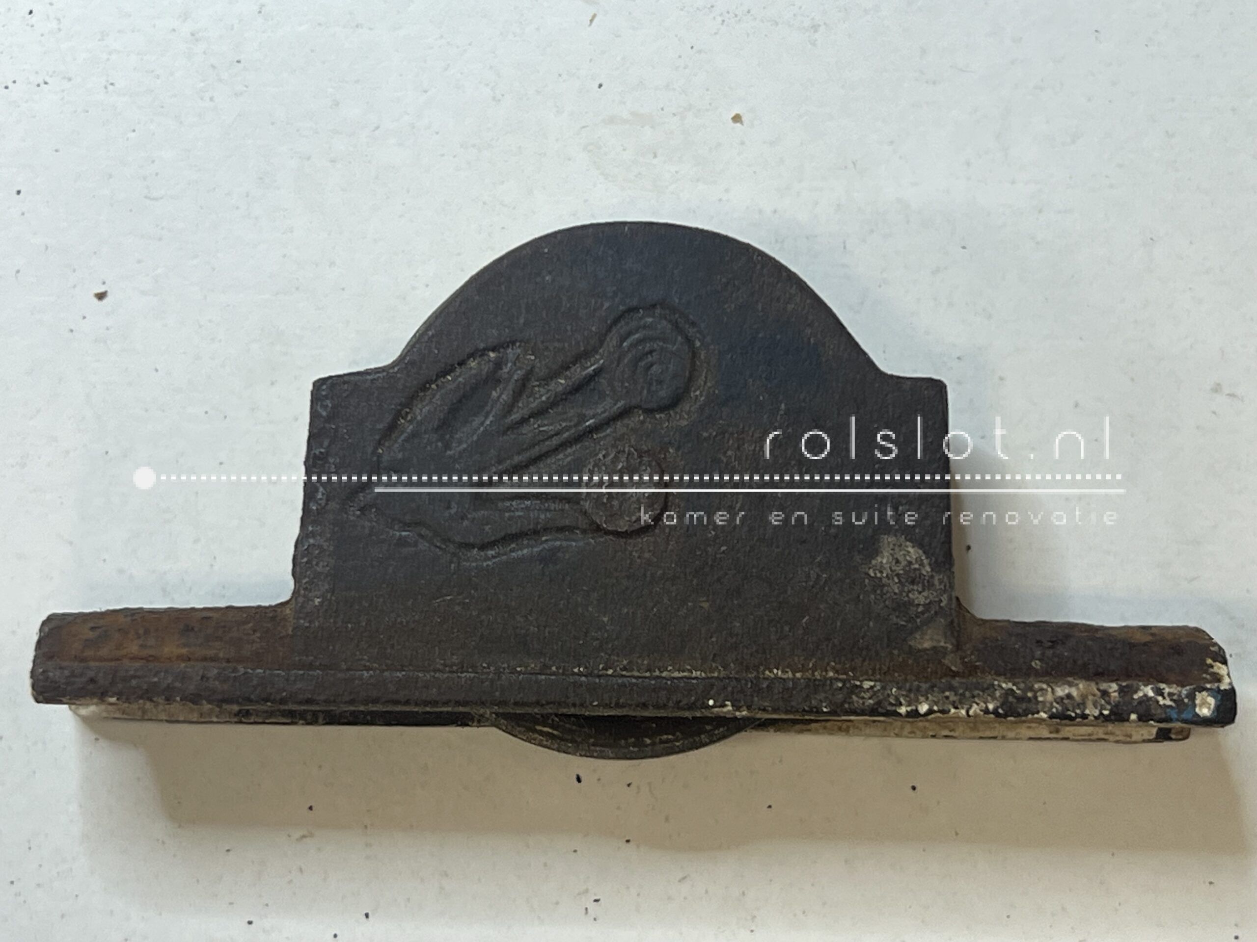 Gietijzer rolslot 40 mm Schwalbe - Afbeelding 3