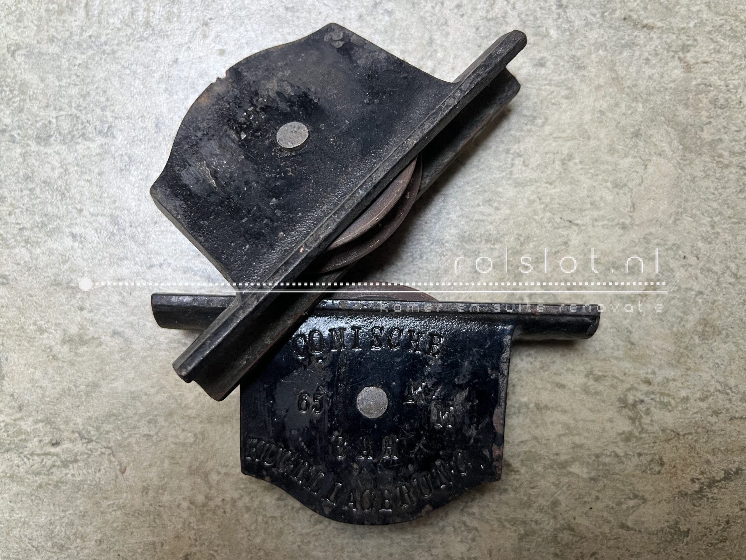 Gietijzer rolslot 65 mm CAH