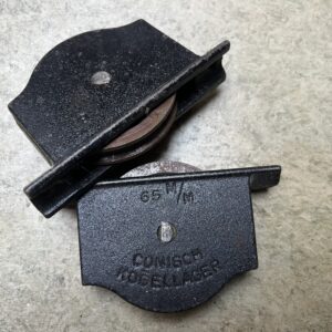Gietijzer rolslot 65 mm Conisch Kogellager