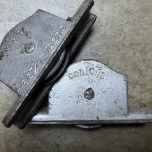 Gietijzer rolslot 65 mm HGD Conique no. 800