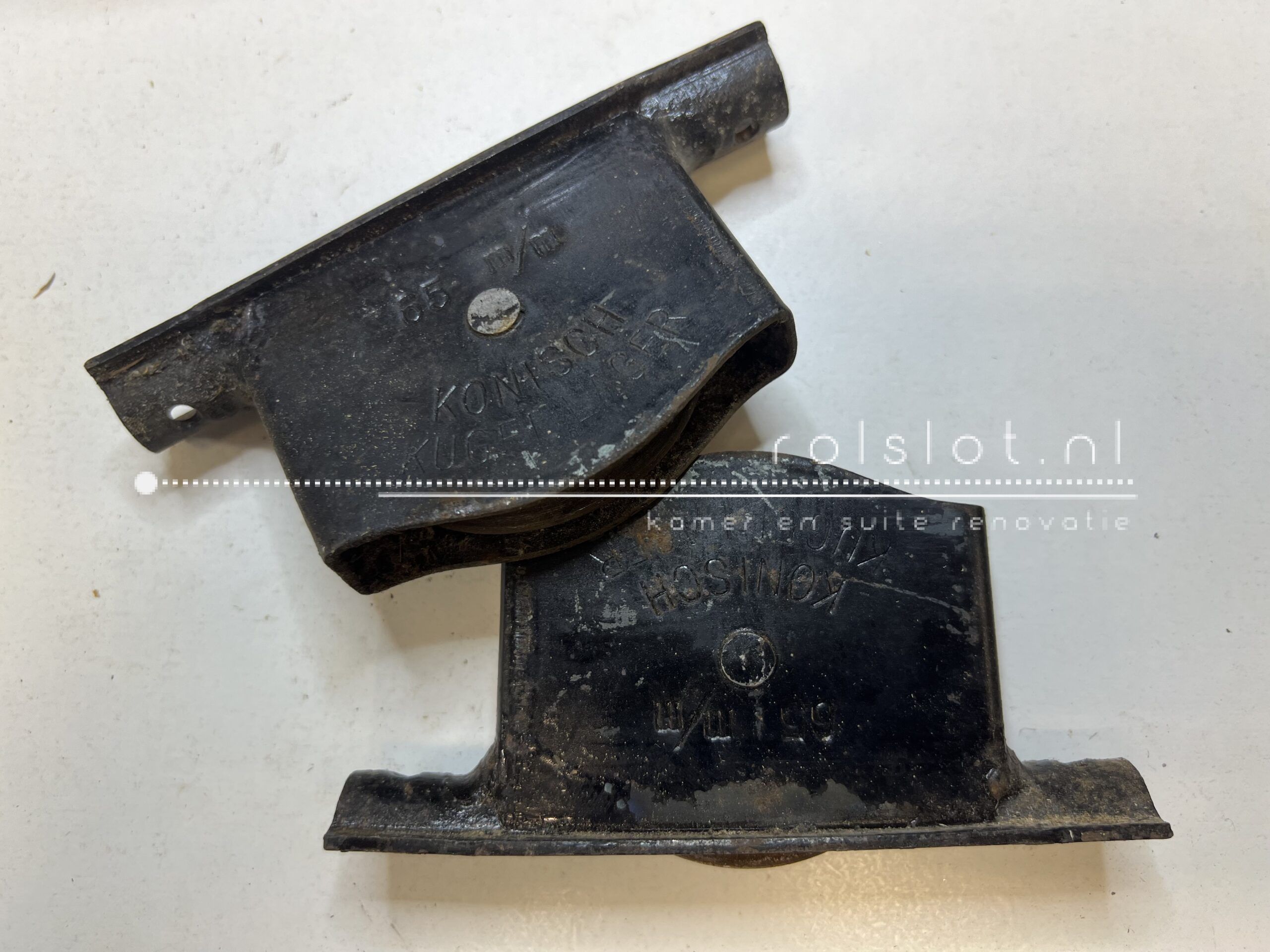 Staal rolslot 65 mm DRP Ausl.Pat.
