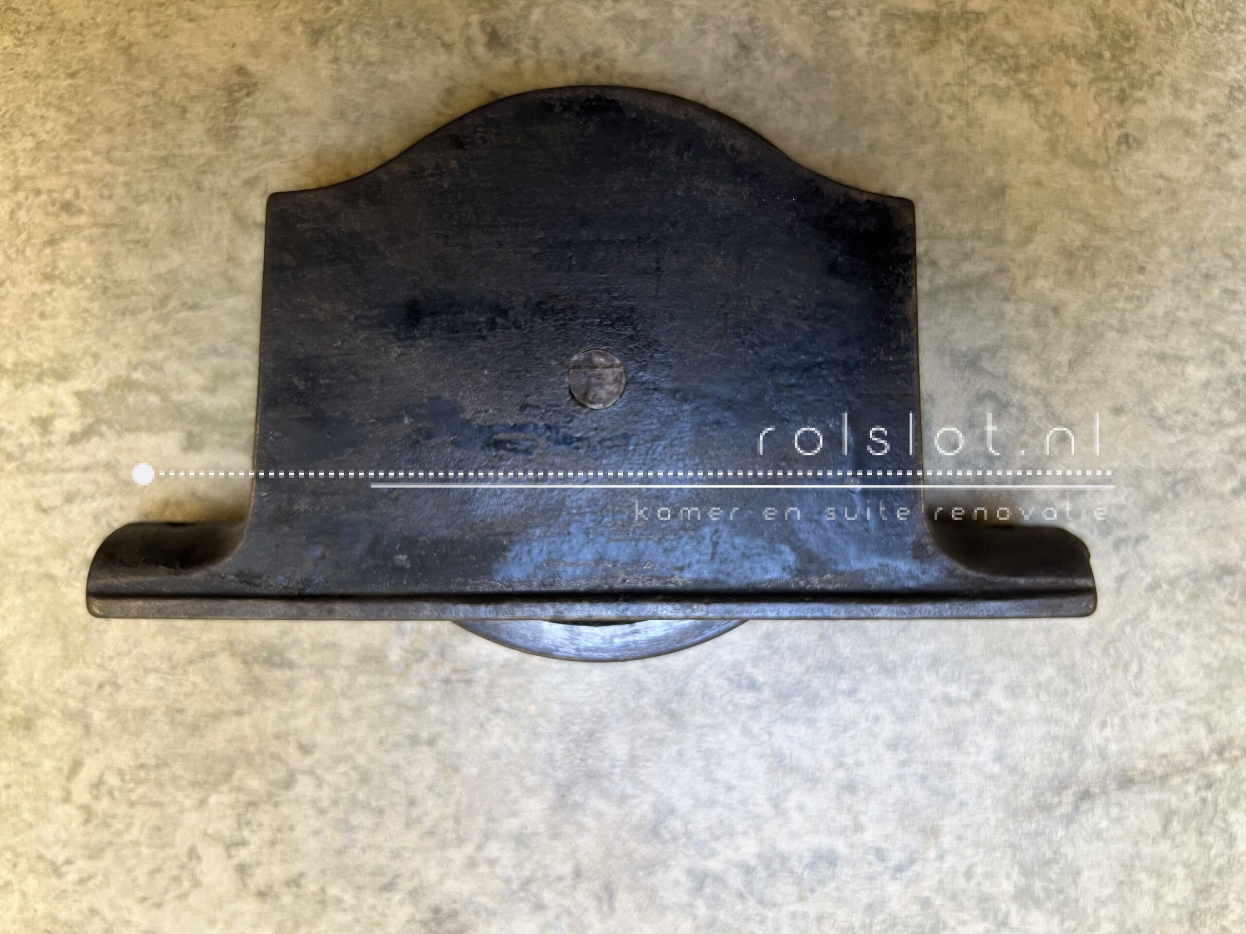 Gietijzer rolslot 80 mm C.A.H. - Afbeelding 3